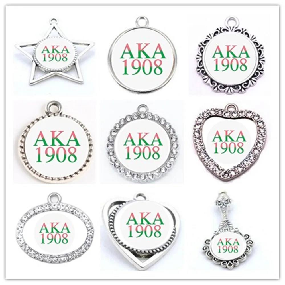 Charms Accessories Aka Sorority Gift Greek Sorority Jewelry Making Aka Charm Charms