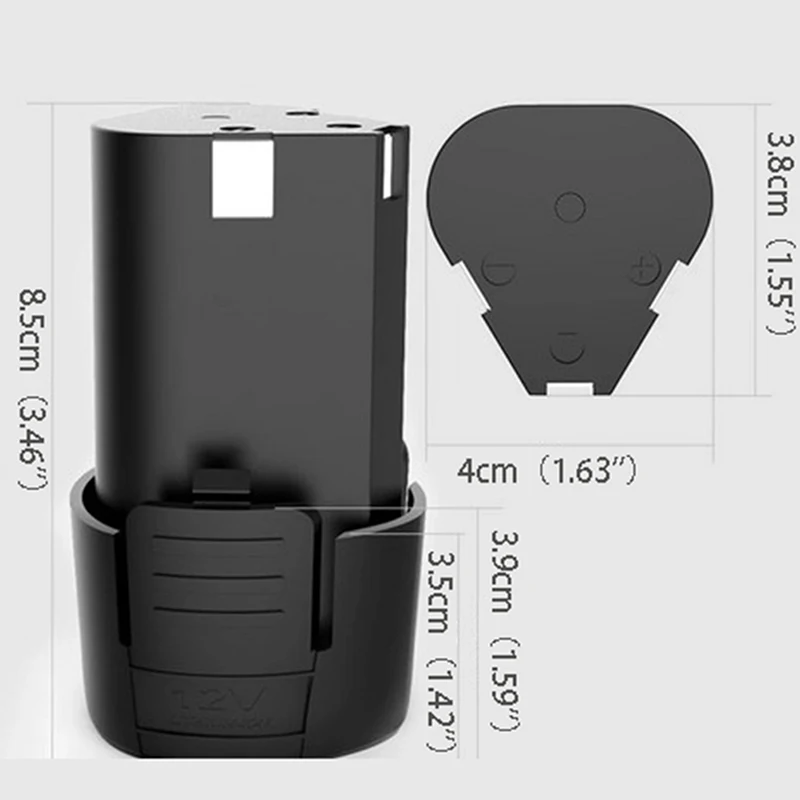 1Pcs 12V 스크루드라이버 드릴 배터리 케이스 박스(18650 호더 브래킷 포함) 3S 30A BMS 보드(Shura Shrika 교체용)