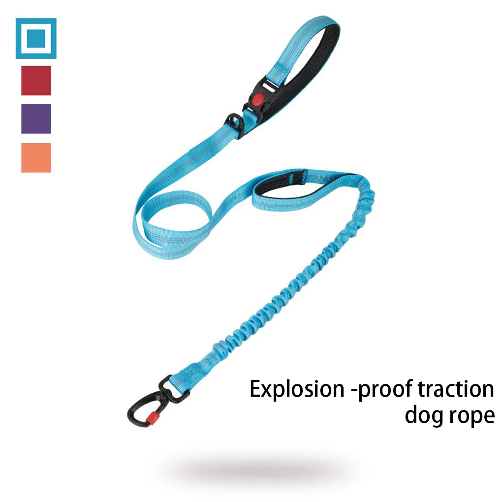 Dog Leash Anti skid Lead Leashes with Padded Handle Comfortable