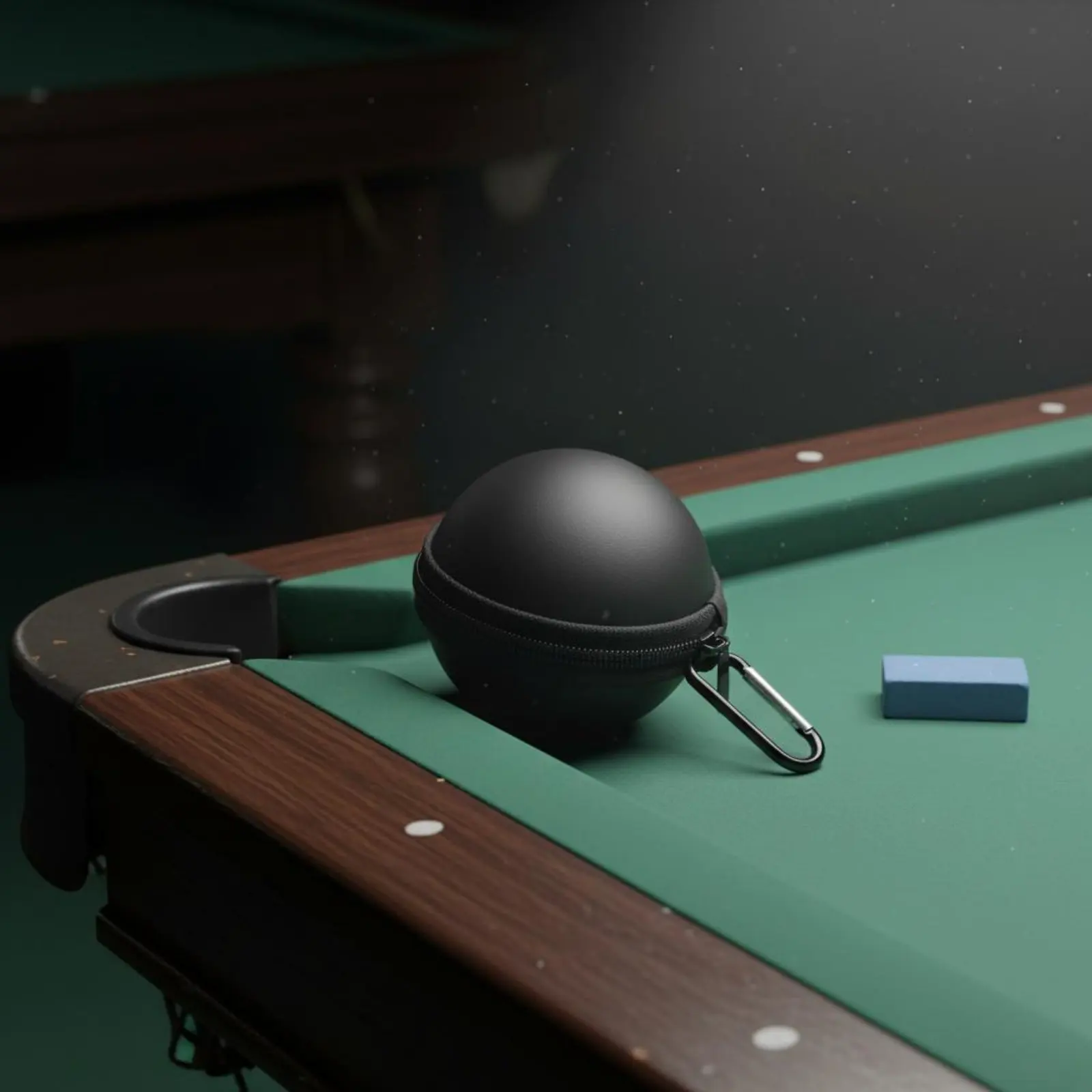 EVA 당구공 케이스 충격 방지 미니 당구공 케이스 게임 용품 부드러운 내부 패딩 스포츠 보관 패딩 처리됨
