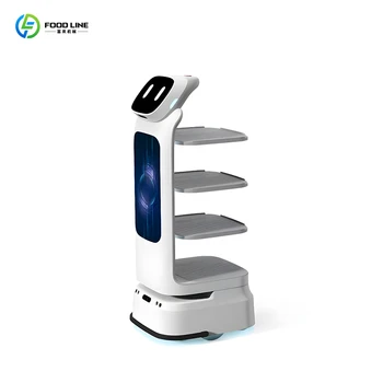 Piattaforma Robotica Personalizzata per Consegne, Robot per Consegna Piatti, Robot per Consegna Alimenti