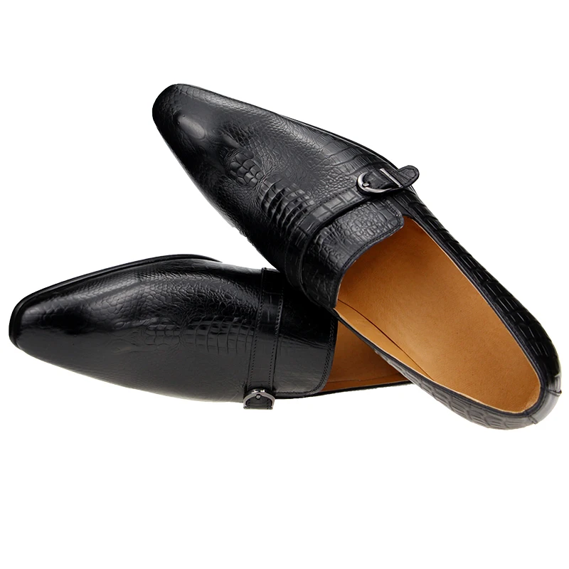 Men Loafer Fashion Handmade Cow Leather Shoe Social Formal Wedding Shoes