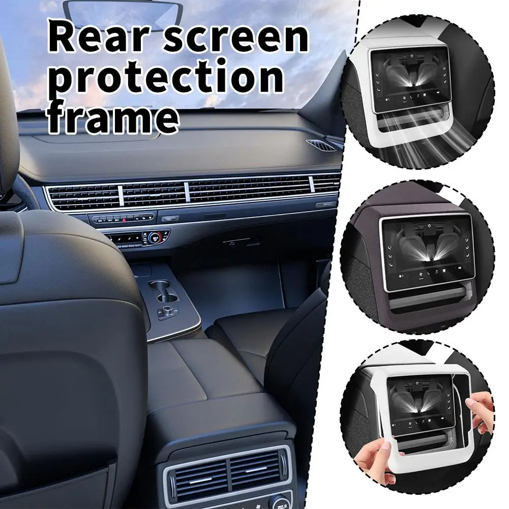 테슬라의 업데이트된 모델 3/Y 후면 스크린 보호기 에어컨 통풍구 수정 액세서리는 긁힘 방지 도구를 제공합니다.