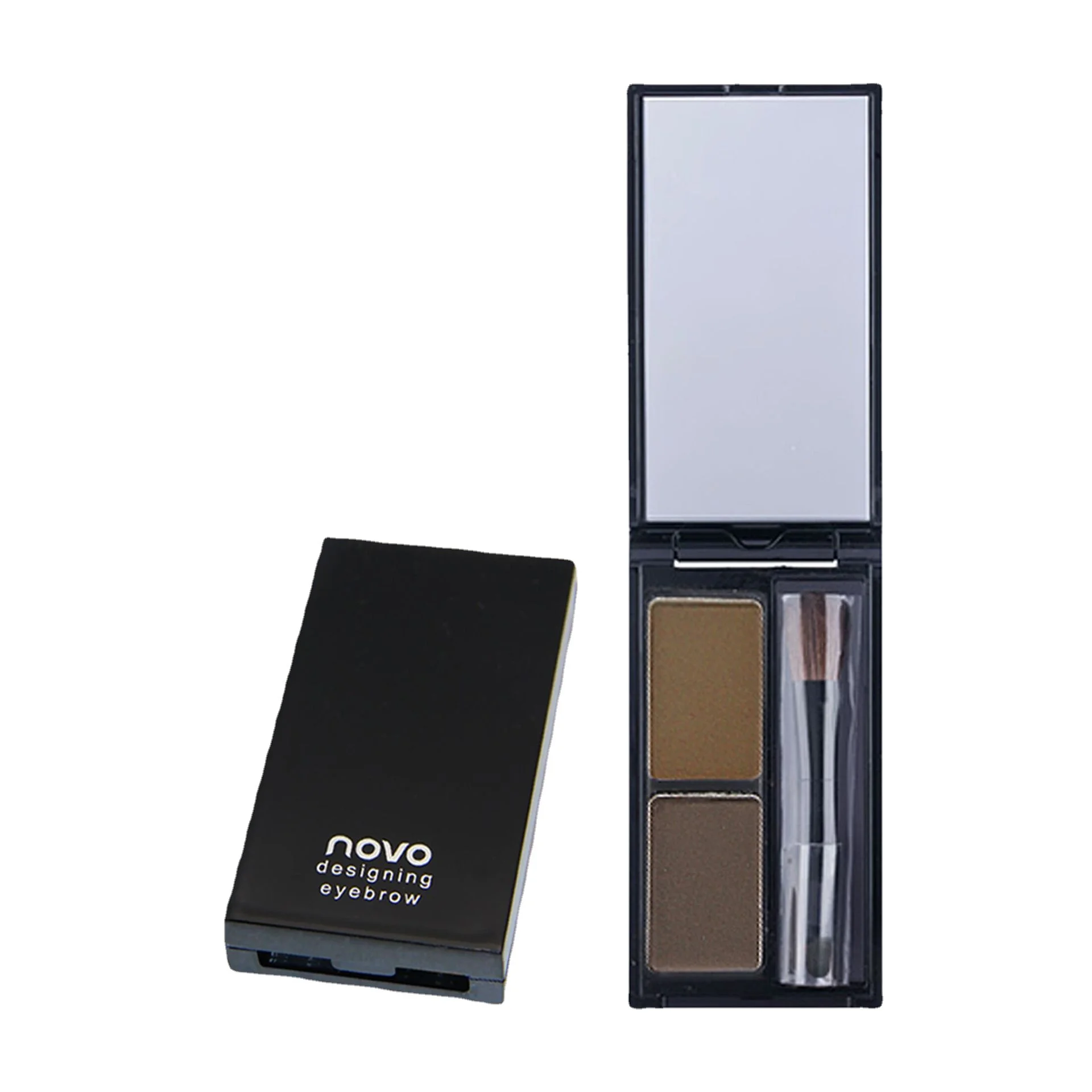 Maquillage NOVO5088 Dégradé bicolore naturel pour soin de beauté et fard à paupières pour le nez Facile à colorer, imperméable, ne coule pas_voghion.com