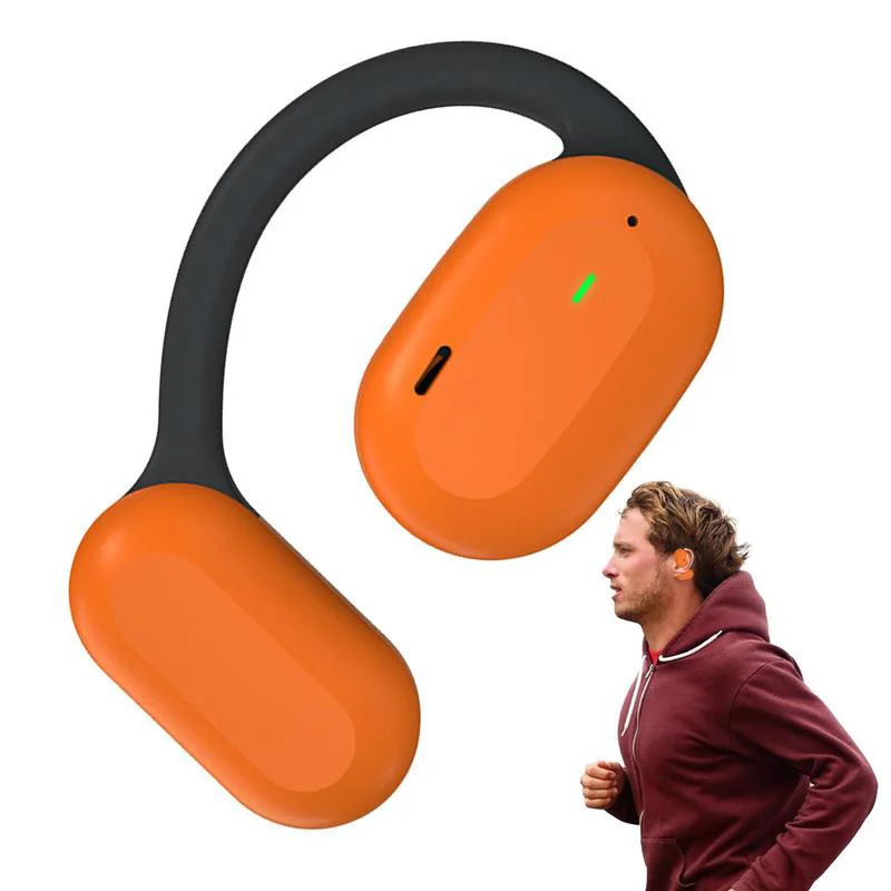 

Bone Conduction Headphones Wireless HiFi Stereo Open Ear Headphones Blue Tooth For Running Sports Call Noise Reduction with MIC