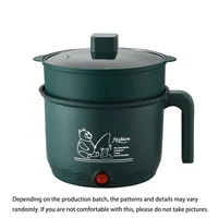 Mini-cuiseur électrique antiadhésif 1-2 personnes, marmite vapeur simple/double, appareil de cuisine multifonctionnel pour la maison 2