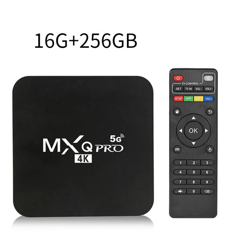 4K Network Player Set top Box Home Remote Control Box Smart Media