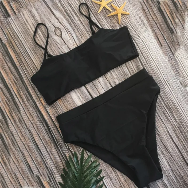 Women Bikini Set Summer Push Up Swimwear Swimsuits Sexy Thon Sport Vest Biquini Beach Swimming Suit