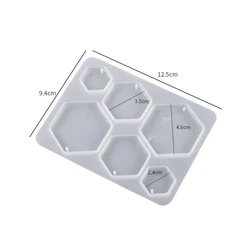Geometric Silicone Mold for DIY Jewelry and Crafts (20)
