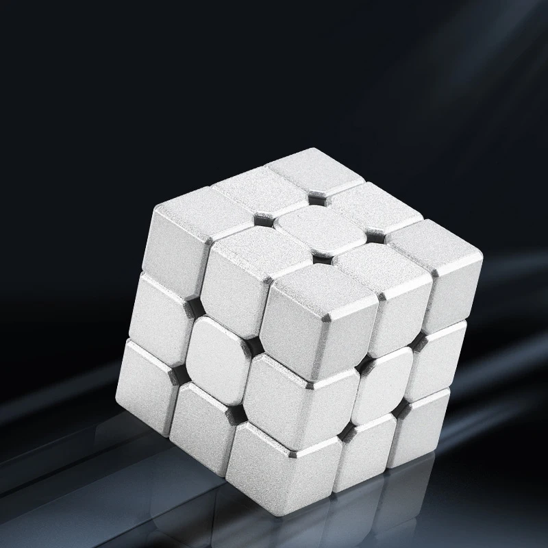 Magic Cube Puzzle Metal Kубик Pубика 3х3 Zauberw&uuml;rfel Kids Toys Educational Cubo M&aacute;gico Profissional Juguetes Y Aficiones
