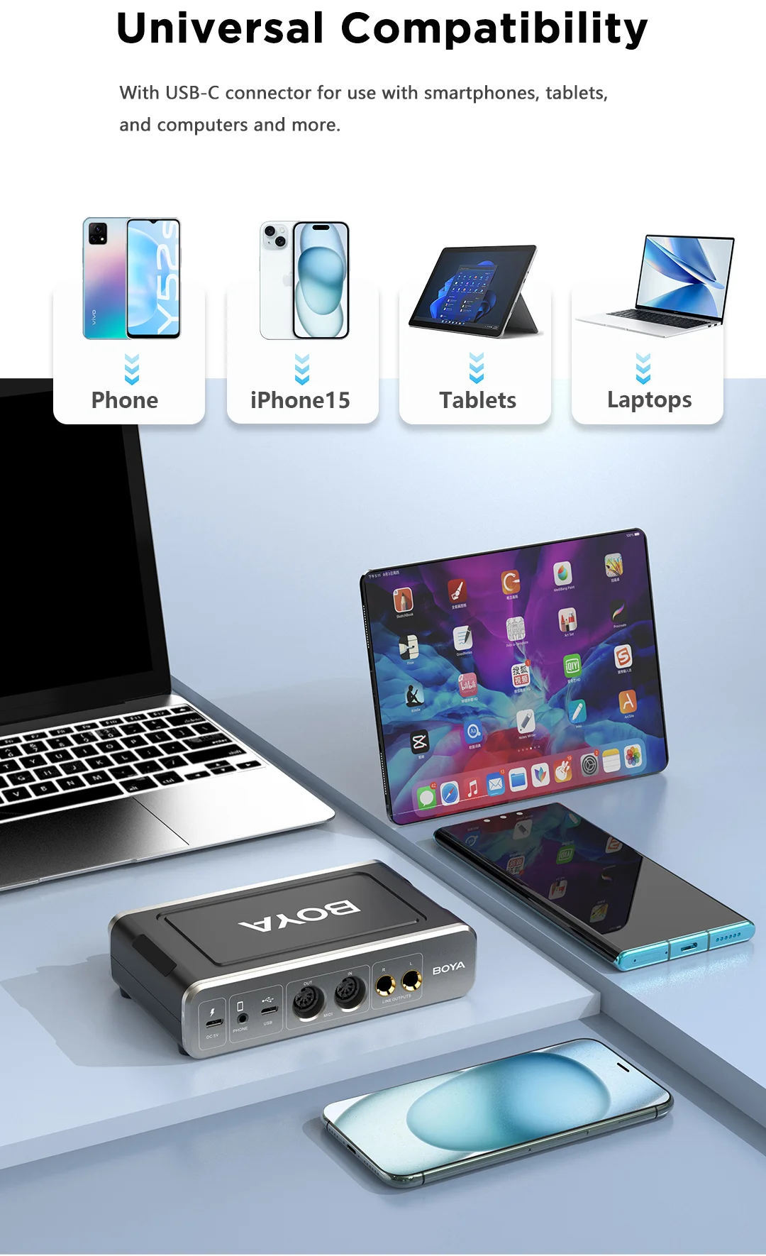 Boya BY-AM4 Dual-Channel Audio Interface Price in Bangladesh