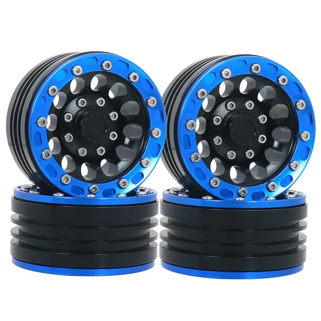 Rccrawler Rims Axial Scx10 Iii Upgrades 2.2 Rc Crawler Wheels And Tires INJORA 1/10 RC ...