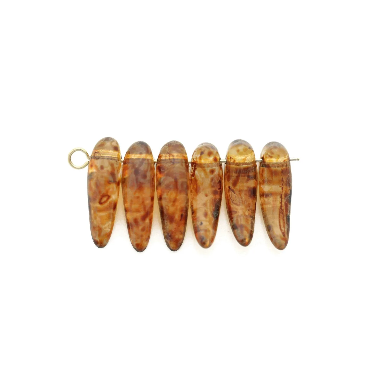40개 6*16mm(다양한 색상) 수제 비즈 팔찌 목걸이 귀걸이 루즈 주얼리 DIY 반제품 생산