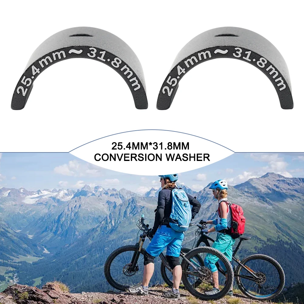Fahrradlenker-Vorbau-Reduzierer-Unterlegscheiben-Adapter für 25 4 mm bis 31 8 mm Lenker aus Aluminiumlegierung für mehreren Griffe und sicheres Fahren – Detail 10