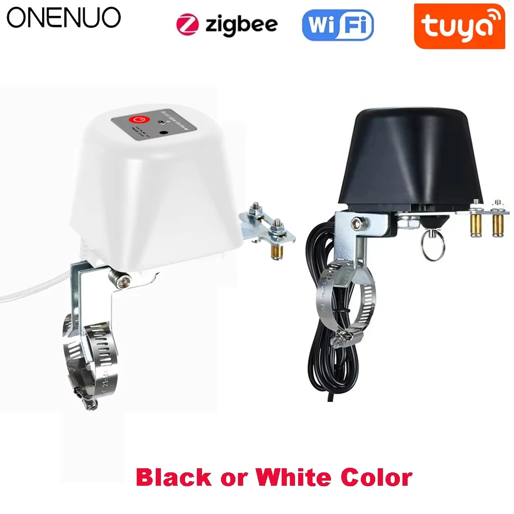 Vanne de gaz intelligente Tuya Zigbee, WIFI, minuterie d'arrêt d'eau de jardin, contrôleur d'irrigation avec Alexa Google Assistant SmartLife