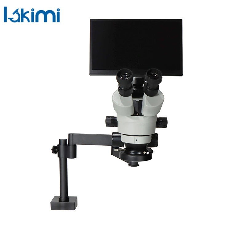 전기 전문 현미경 납땜 삼안 스테레오, 4K HDMI USB 쥬얼리 작동, 디지털 비디오 용접, 골드스미스 휴대폰