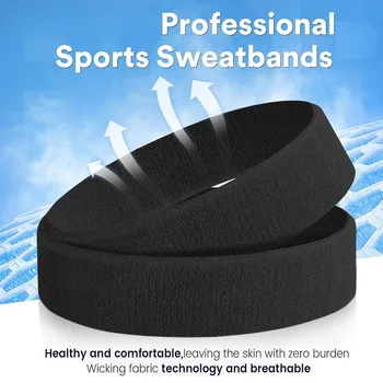 Moisture Wicking Sports Headband Set 1