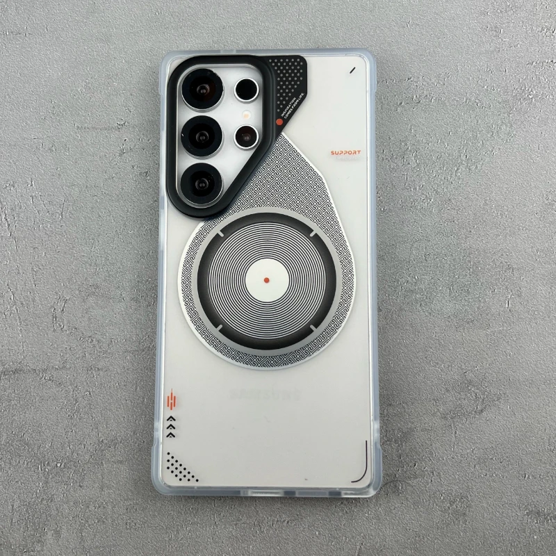 Matte Translucent Magnetic Shockproof Protective Case Cover