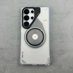 Matte Translucent Magnetic Shockproof Protective Case Cover - Galaxy S26 Ultra (White)
