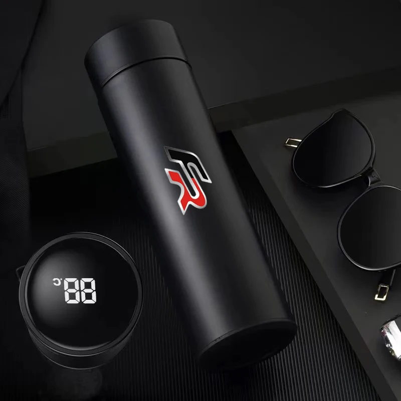 Thermos Bottiglia D'Acqua Tazza Da Viaggio Portatile Con Smart Per Seat Leon Ateca 5F Fr Mk2 Mk3 Tarraco Fr