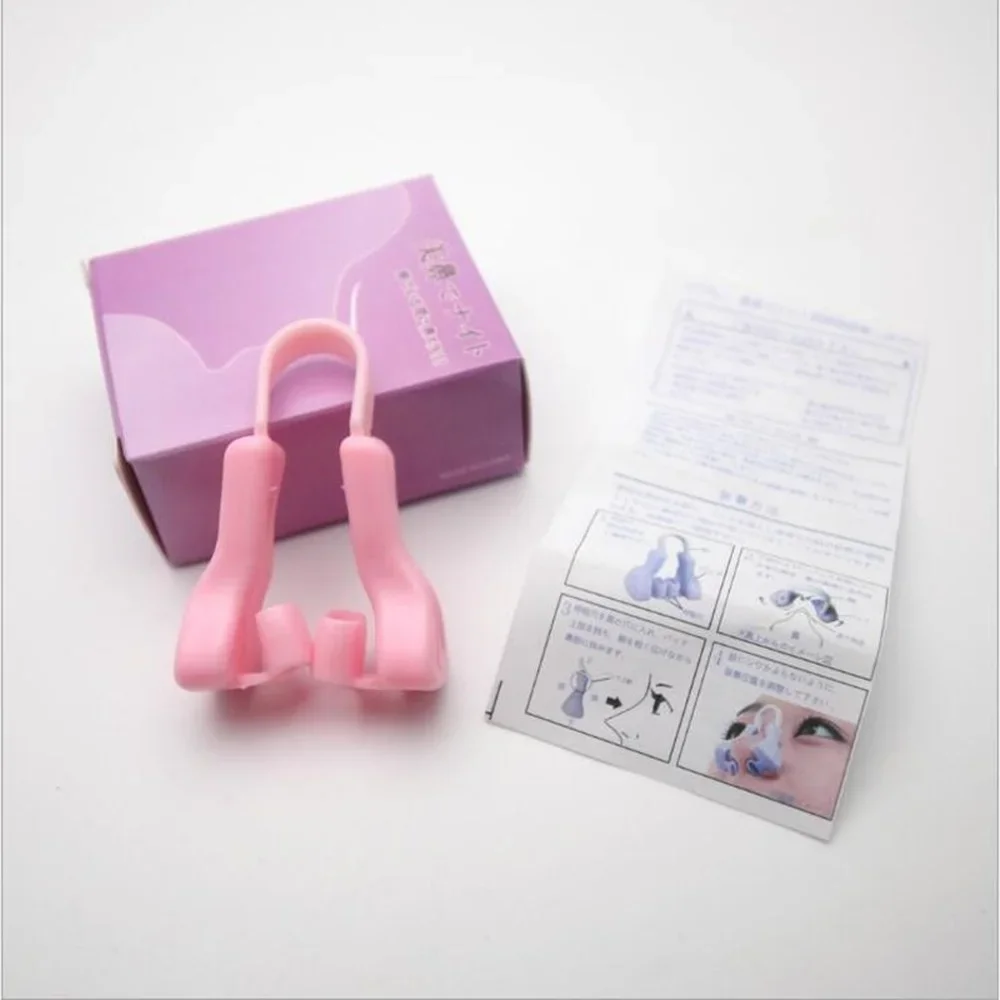 Nose clip Nose shaper 1pc Hurtless Magic Nose Shaper Clip Nose Lifting Shaper Shaping Bridge Straightener Silicone Slimmer Beauty Face Tools