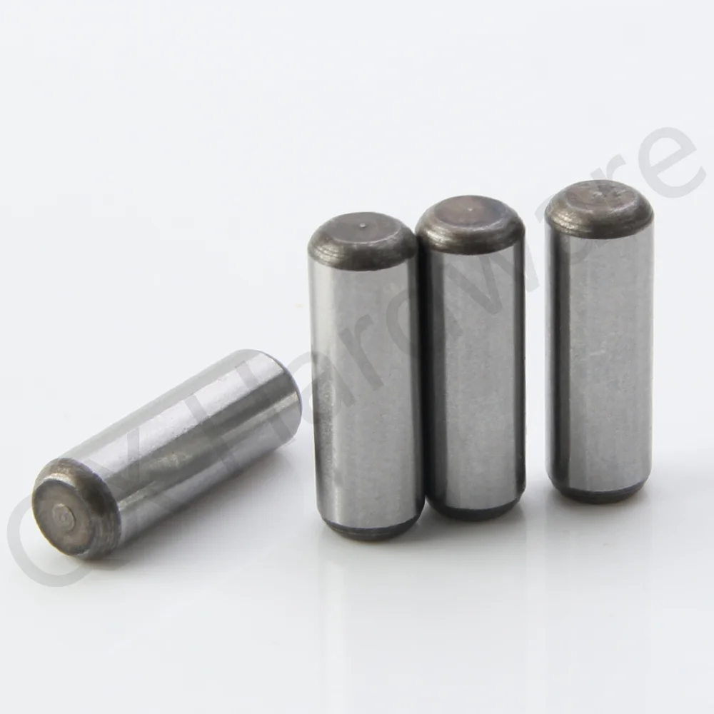 QX611 Φ1.5/Φ2/Φ2.5/Φ3/Φ4/Φ5/Φ6 공장 공급, SUJ2 고정 원통형 핀 위치 잠금 도웰 핀 경도: 58HRC