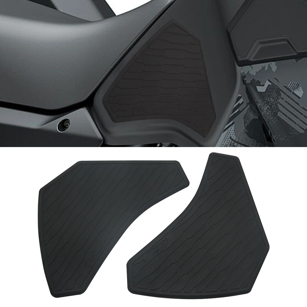 KLR 650 Tank Pads For Kawasaki KLR 650 KLR650 Anti-slip Scratch-resistant Rubber Knee Grip Sticker Decal Fuel Tank Protect