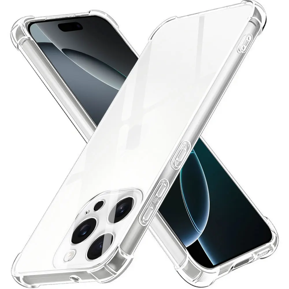 Ultra-Durable Clear Shockproof Silicone Phone Case