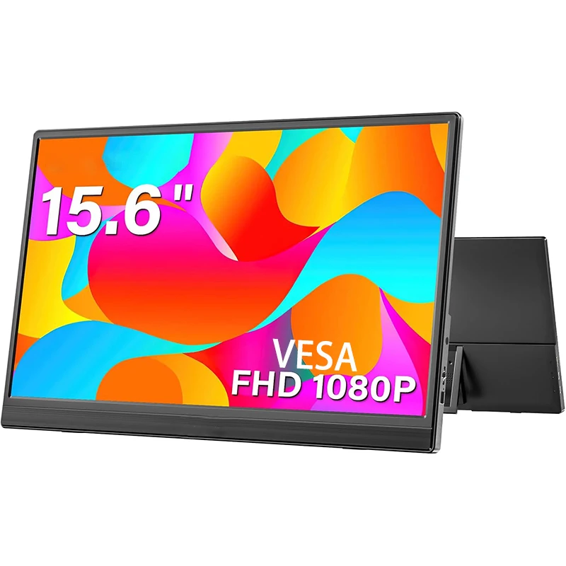 شاشة LNOVAON المحمولة مقاس 15.6 بوصة USB-C HDMI شا...