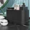 5-Slots Electric ToothBrush Holder Silicone Toothpaste Toothbrush Storage Box with Drain Hole and Suction Cup for Bathroom NEW 5