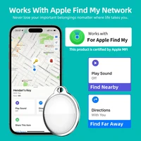 Mini GPS Tracker for Apple iOS Find My App AirTag Child Pet Dog Cat Bike Bag Anti-Lost Smart Bluetooth Tracker 1Pack 2