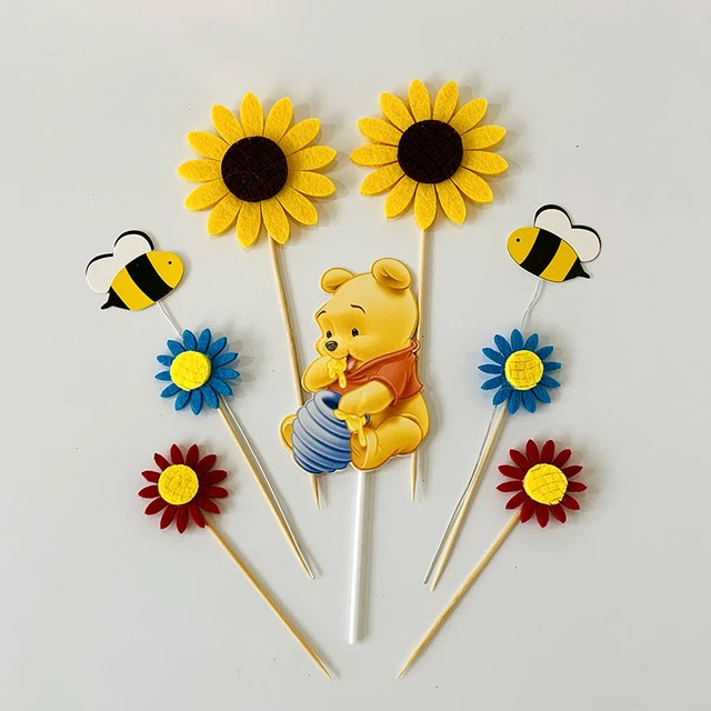 Winnie Pooh Cake Topper Printable  Winnie Pooh Cake Topper Figurines -  Disney - Aliexpress