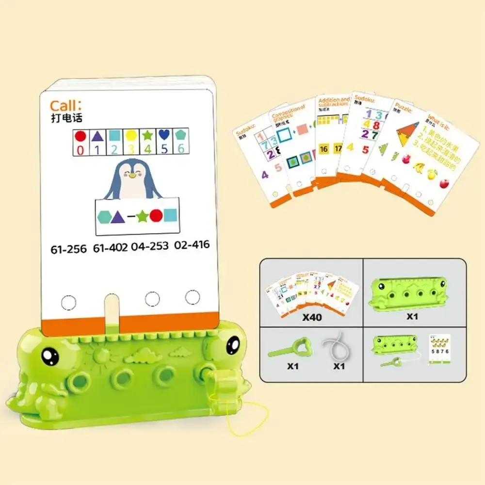 Montessori Kids Logic Key Puzzle Game Matching Game 3D Logic Key Thinking Training Intellectual Multifunction