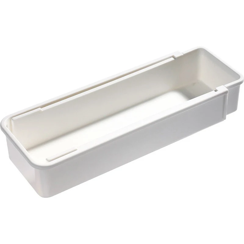 Çekmece Düzenleyici Genişletilebilir Mutfak Gereçleri Tepsisi Ayarlanabilir Çatal Bıçaklık Beyaz Çatal Bıçaklık Giysi Düzenleyici