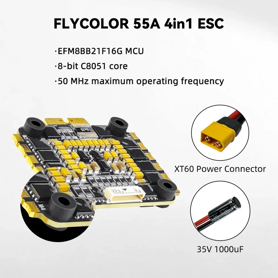 Radiolink Controlador de vuelo F722 Betaflight/INAV 8