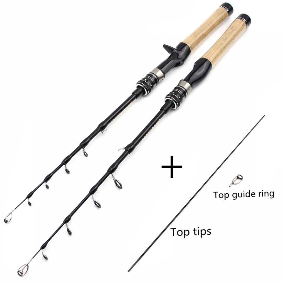 

1.8M 1.98M Carbon MINI Ultra Light ul Power Telescopic Fishing Rod Casting Spinning Pocket Rod Test 1-5g Stream Small Fish Pole