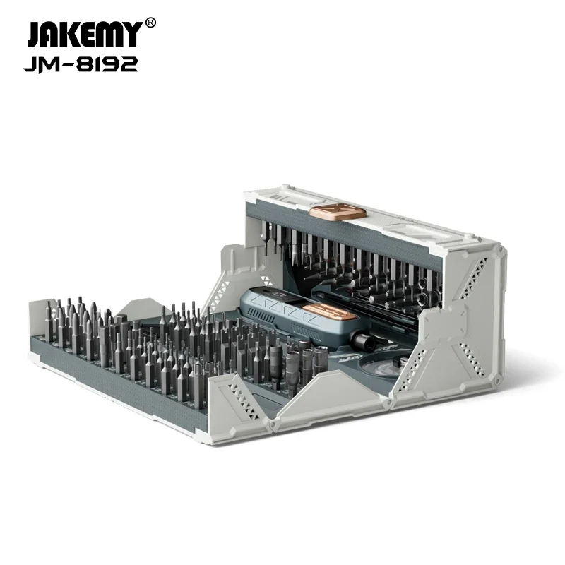 JAKEMY-JM-8192 Chave de fenda de precisão, 180-em-1, Toolkit