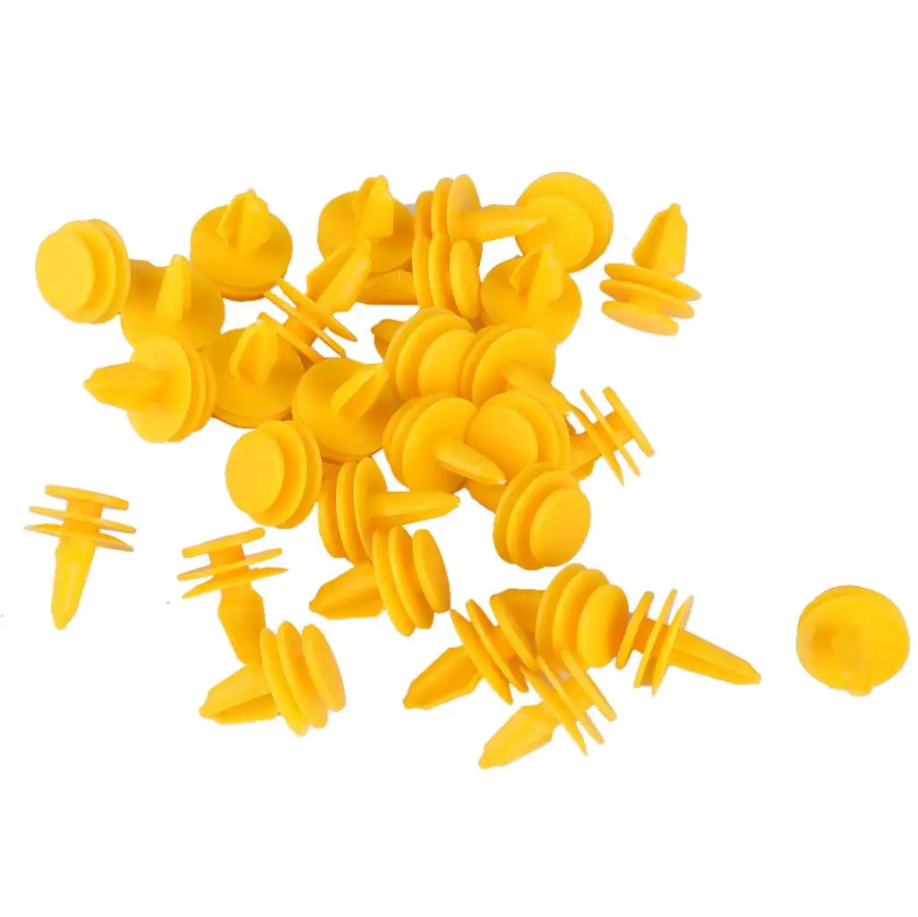 Nylon Door Panel Retainers Fastener Clips for Grand 30pcs
