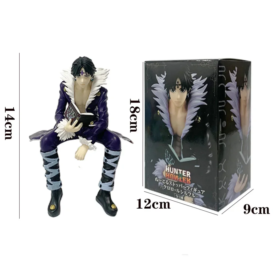11,5-14 cm Hunter×Hunter Anime Figur Kurapika Action Figur Chrollo Illumi Hisoka Figur Sammlung Nudel Stopper Modell Spielzeug – Detail 13