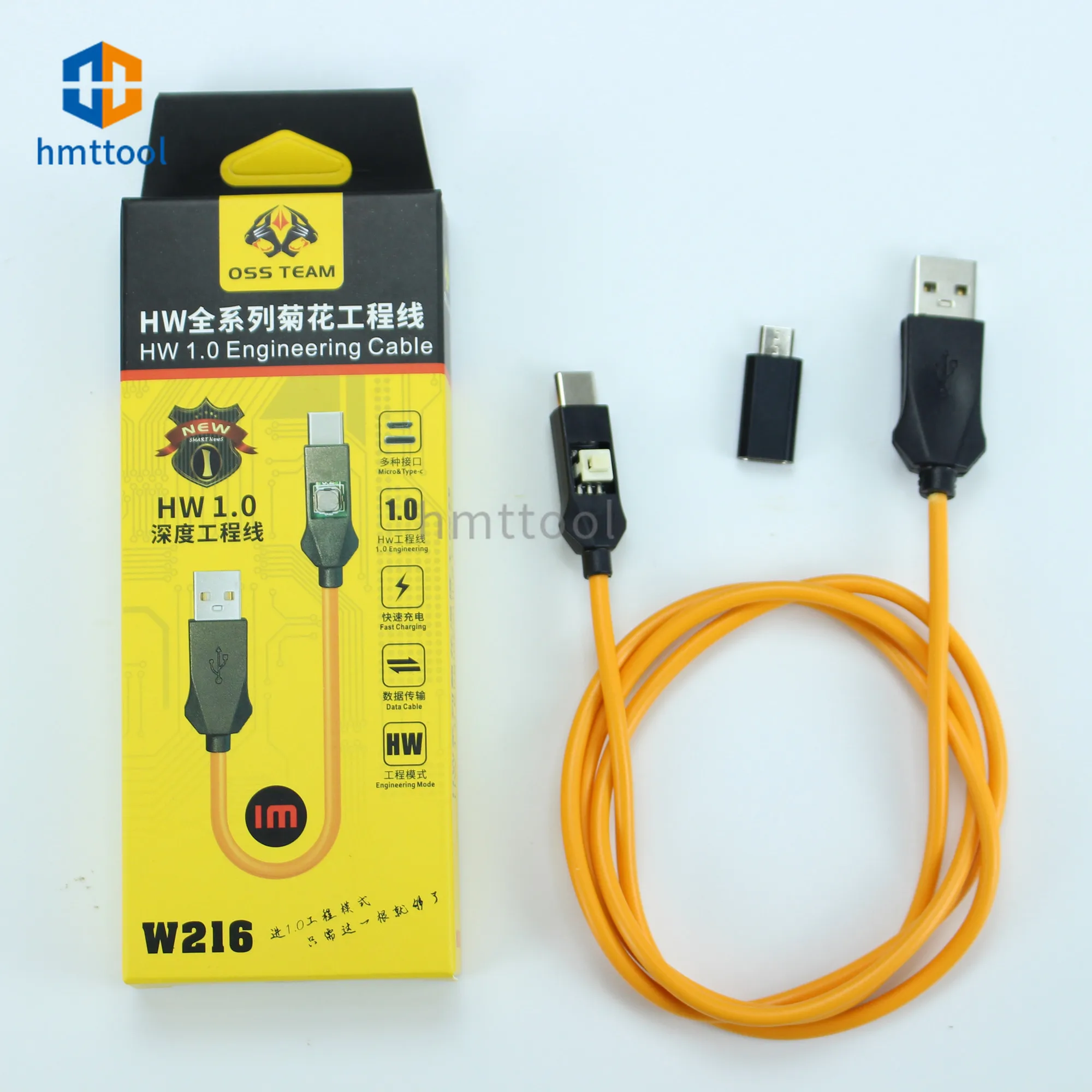 HW USB 1.0 Engineering Cable for Huawei Phone Repair Solve Without USB1.0 Port Problem Without Font Disassembly