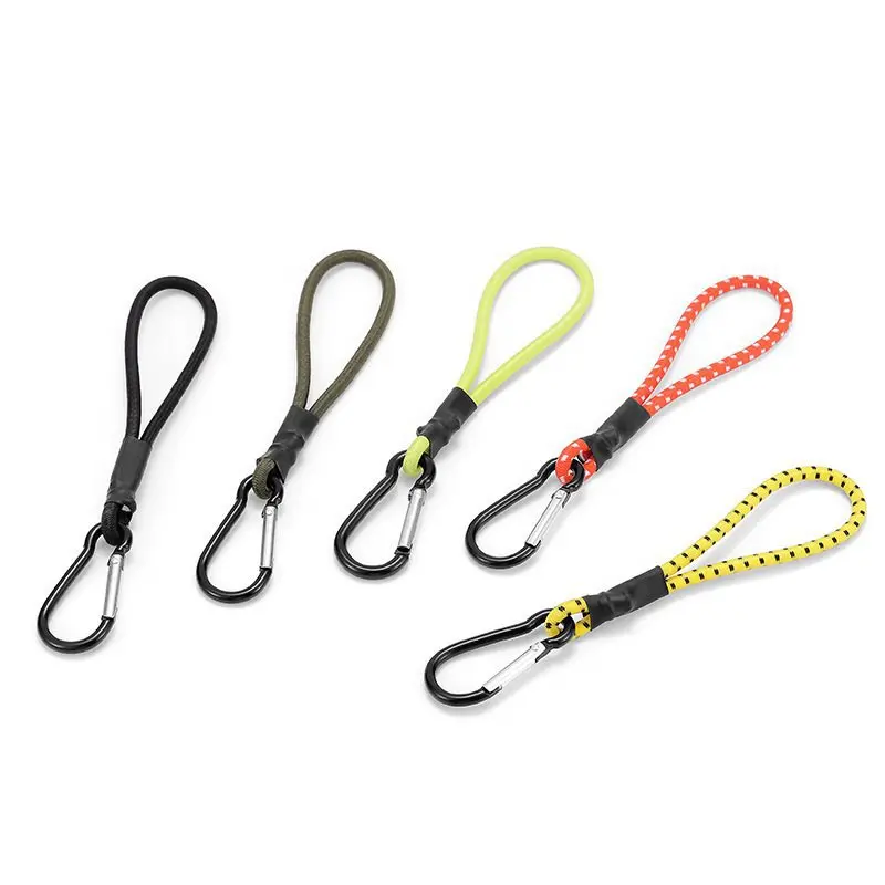 4/8Pcs Immobilization Outdoor Tent Bungee Elastic Rope Cords for Camping Gear Ceiling Windproof Fixed Binding Accessories