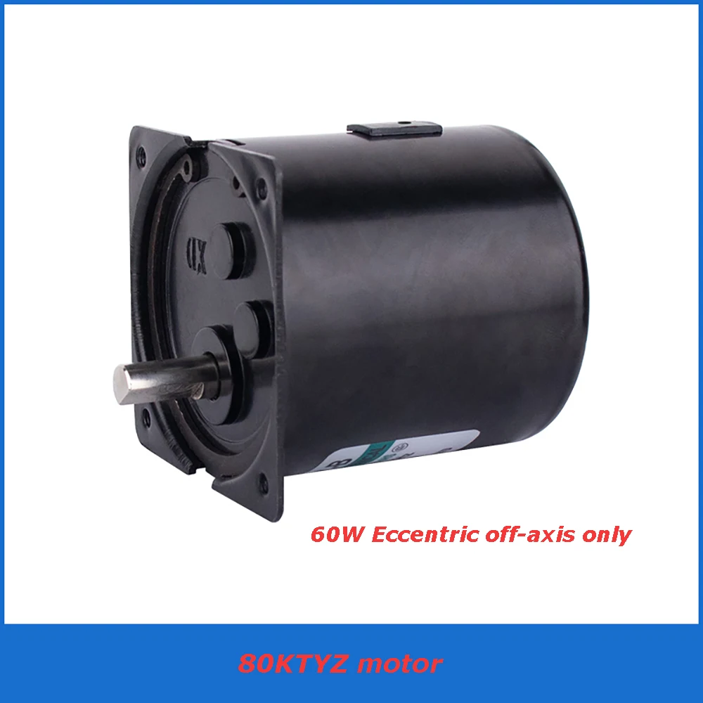 220v AC 저속 가역 전기 기어 감속 대형 토크 모터 80KTYZ 60w 소형 동기 모터
