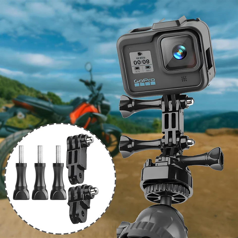 Extension Arm for GoPro, 3 in 1 Pivot Arm Mount Extender Adjustable Monopod Handheld Grip Compatible with All GoPro Hero 11/10/9/8/7 Cameras