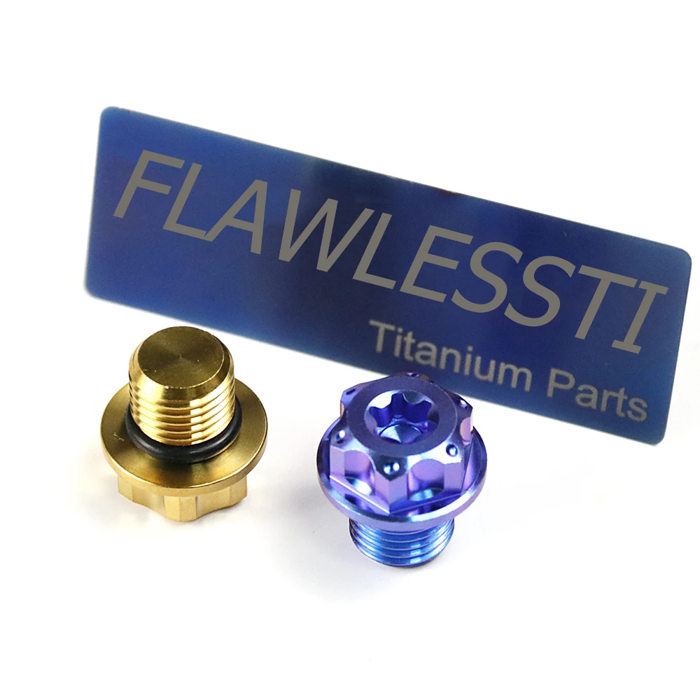 flawlessti parafuso de titanio gear oil inject oil 01
