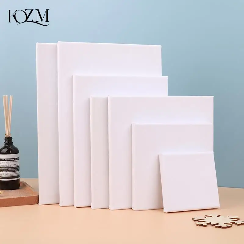 White Blank Square Artist Canvas For Oil Painting On Canvas Acrylic