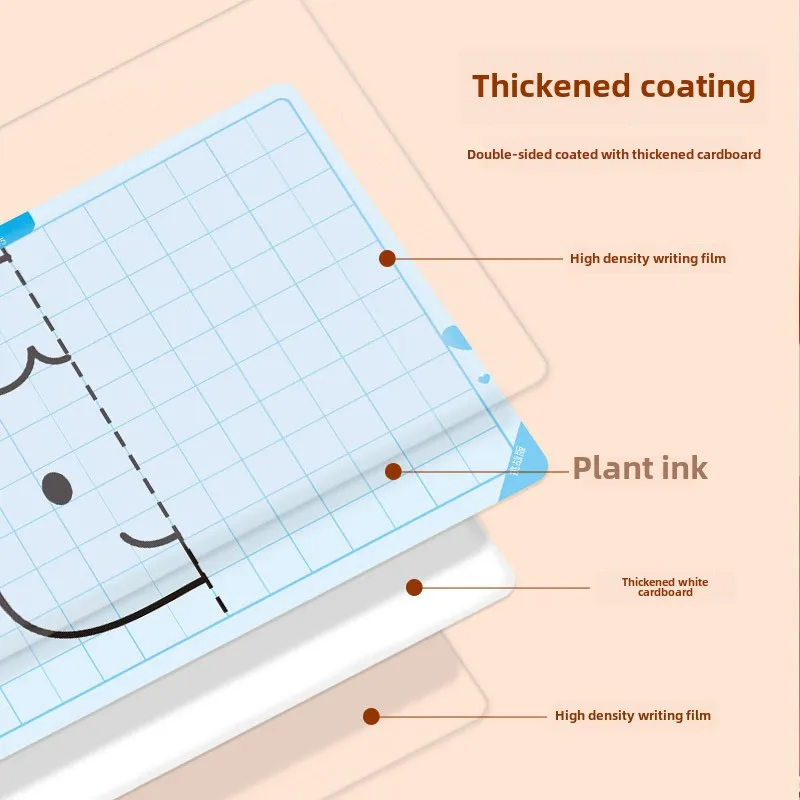 20/Patterns Kids Montessori Educational Game Symmetrical Drawing Toys Kids Pen Control Training Set Kids Reusable Painting Cards