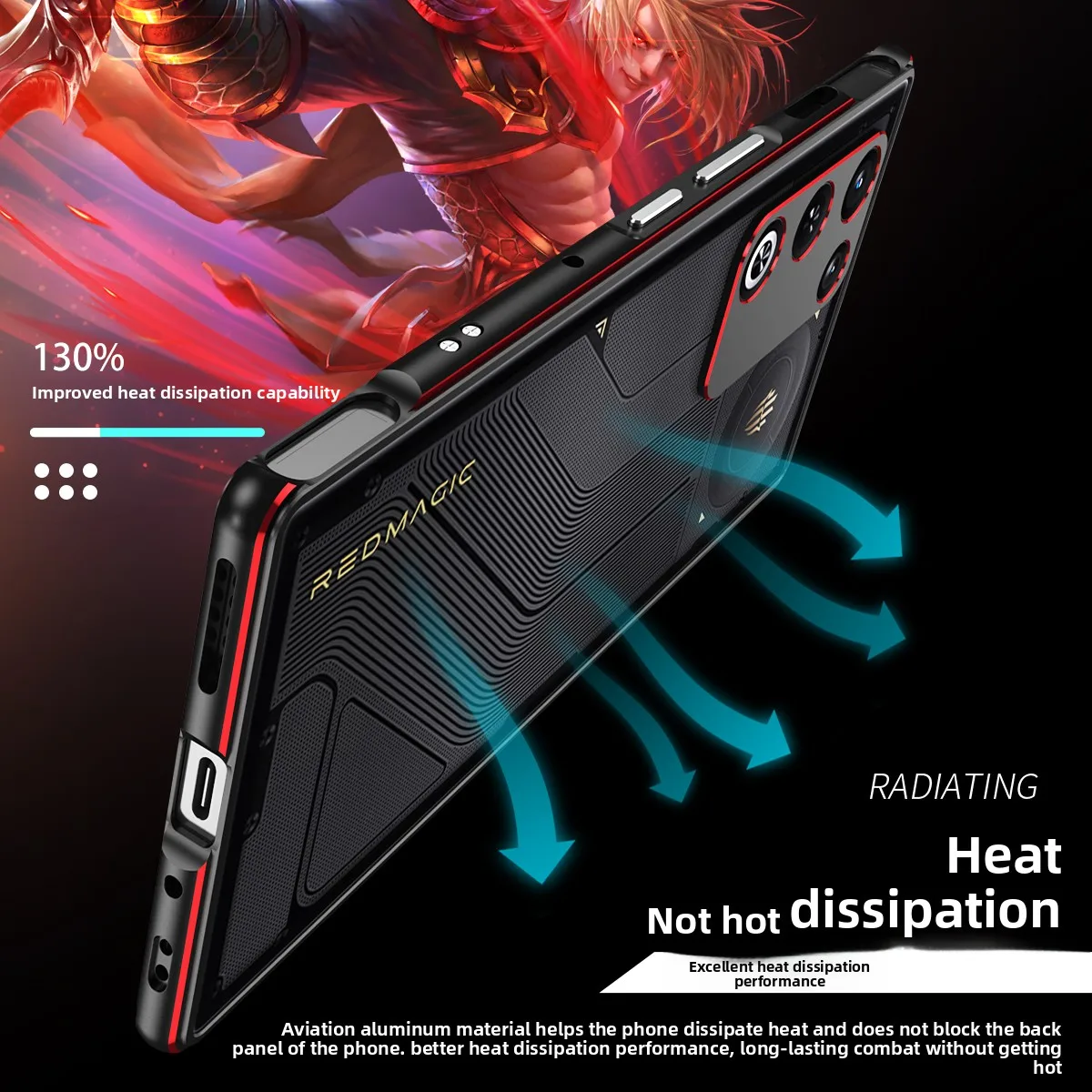 Luxury Aluminum Alloy Frame Case with Shockproof Bare-Skin Feel and Metal Lens Protector