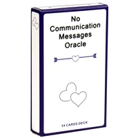 No Communication Massages Oracle Cards For Family Party High Quality Fortune Telling Divination Tarot Cards Deck Game 2