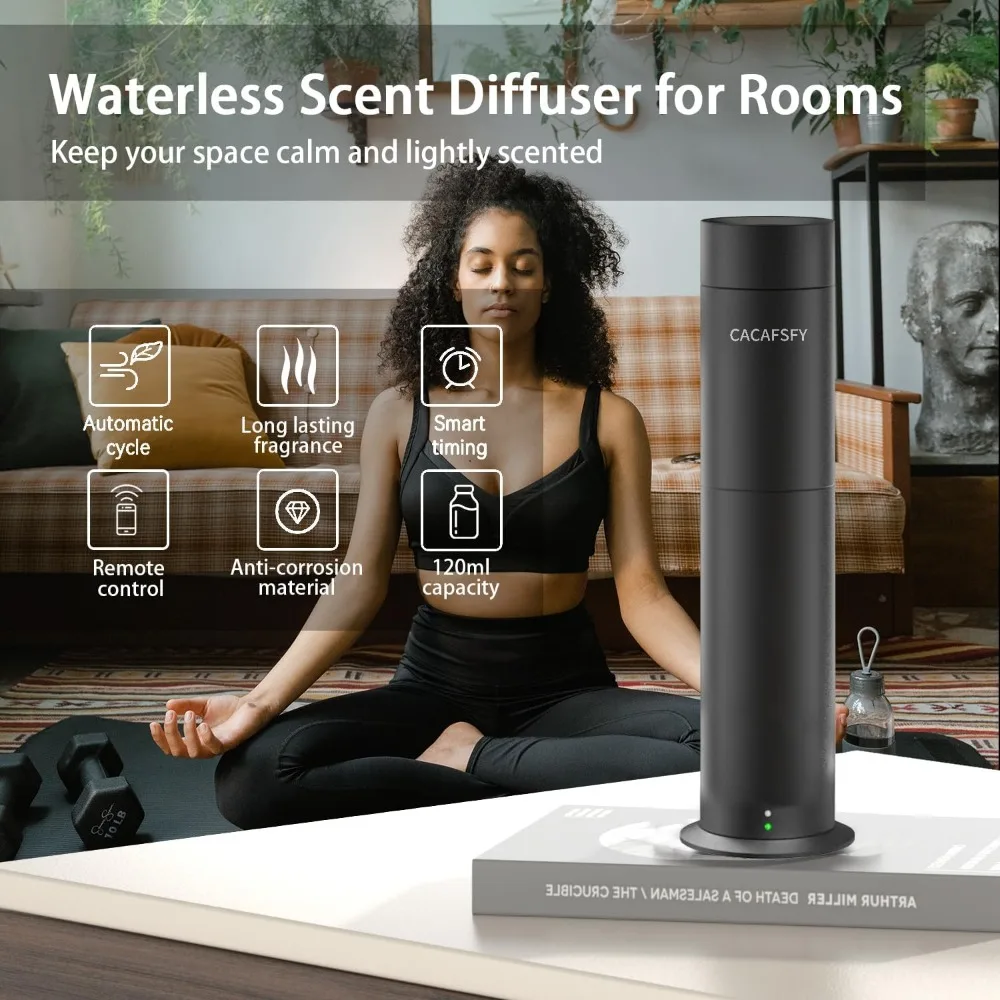 Diffuser-Hotel Collection Diffuser Machine-Diffusers for Home-Essential Oil Diffusers-Studio Scent Diffuser-Waterless-Large