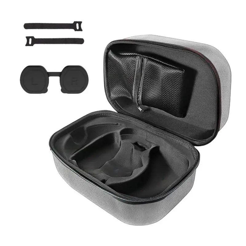 

Portable Pouch Protective Cover With Zippers Waterproof VR Storage Box Carrying Case With Handlebar Storage